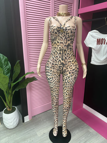 Leopard Tings Jumpsuit 🐆